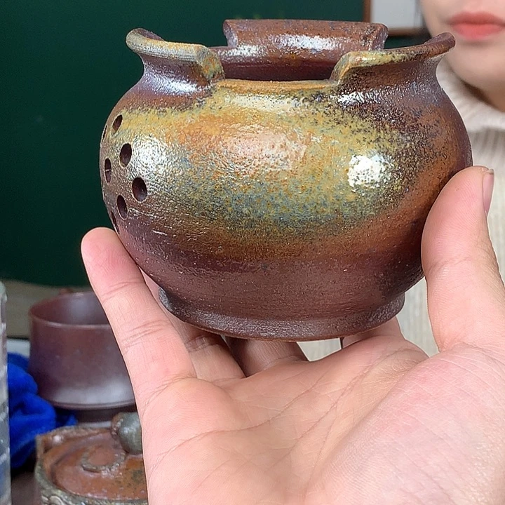 紫砂柴烧西*纯自然柴烧