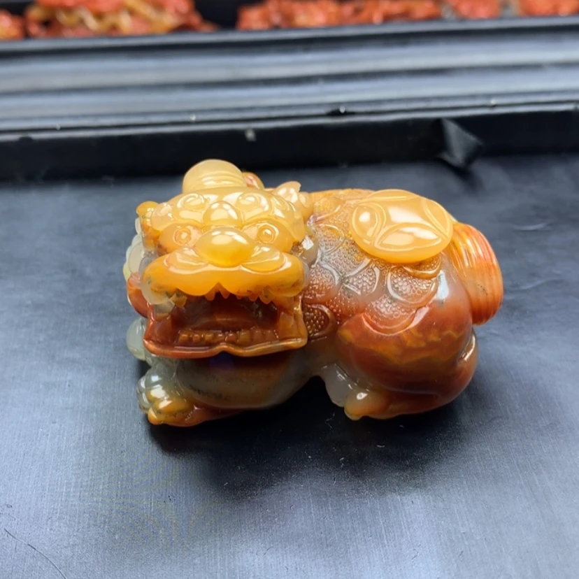 【闪购商品】未镶嵌石英质玉（黄龙玉）颈饰沐*～