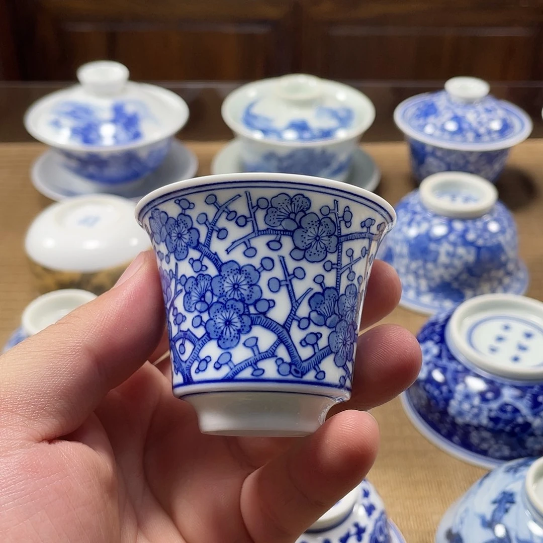 曹诚亲工满梅马蹄杯