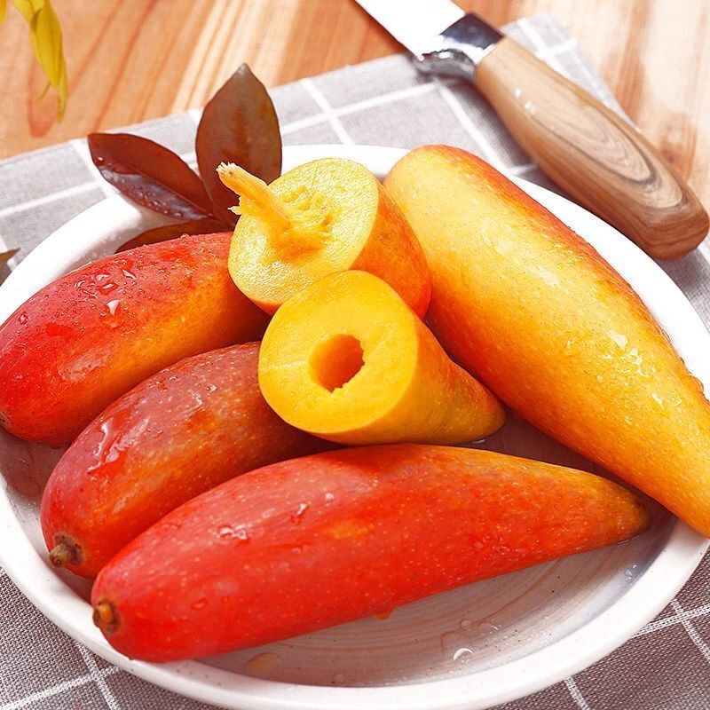 正宗辣椒芒网红牙签芒新鲜稀缺罕见水果小核肉厚芒果非贵妃芒台芒