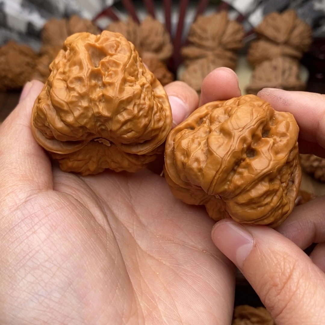 把件文玩核桃514号43四开背蛙