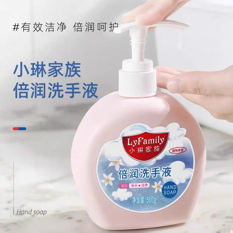 大玉家精选 洗手液清洁家庭办公清洁温和洁净清型500ML抑菌护手