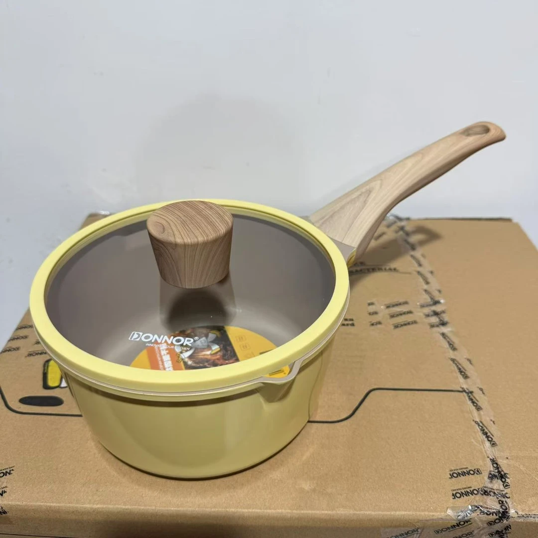 DONNOR18DN贝丽奶锅陶瓷奶锅不粘锅辅食锅健康安全