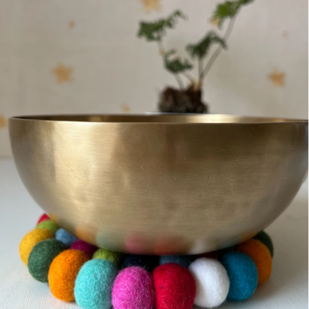 尼泊尔陶瓷手工颂钵空心疗愈钵