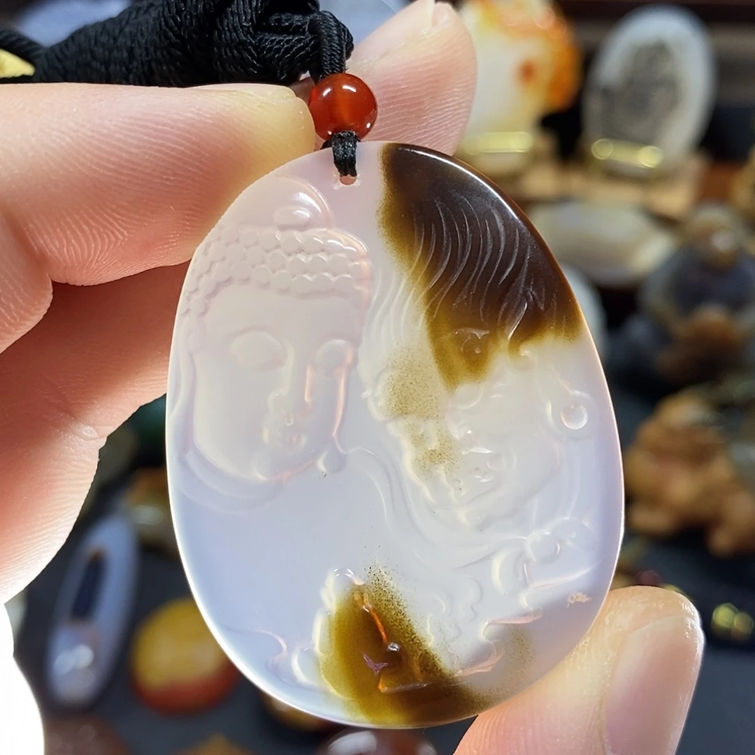 玛瑙/玉髓未镶嵌颈饰