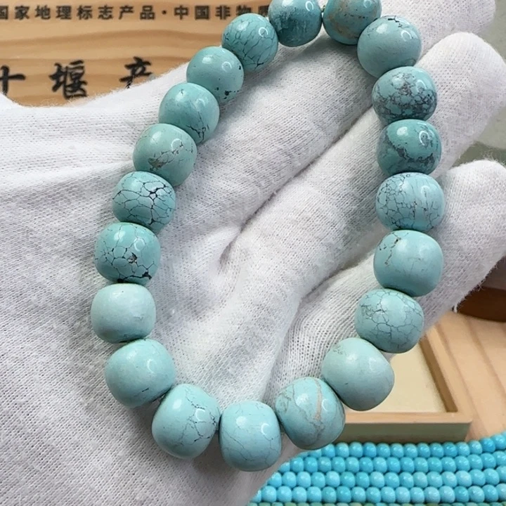 绿松石未镶嵌136老型单圈卡11w