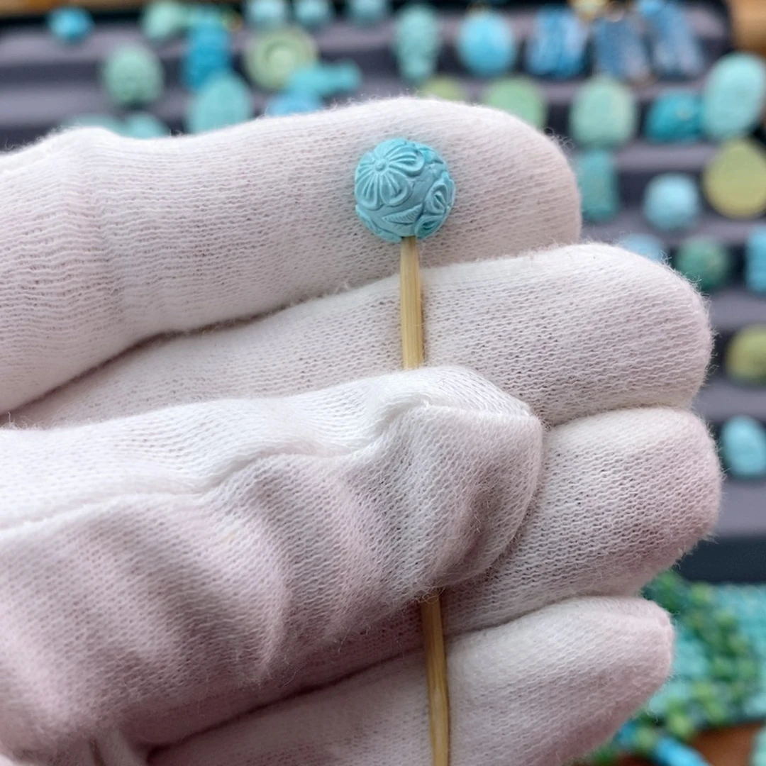 绿松石珠宝奇石未镶嵌