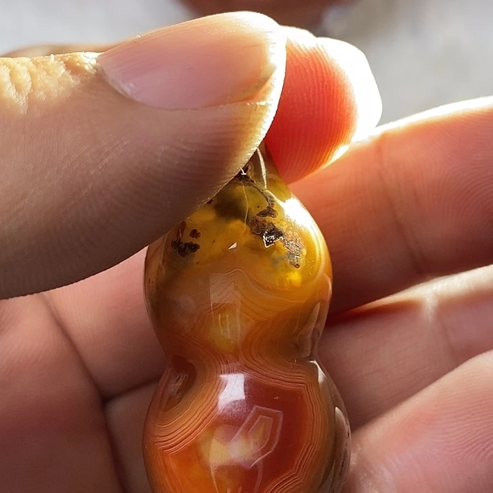 流***清未镶嵌颈饰玛瑙/玉髓