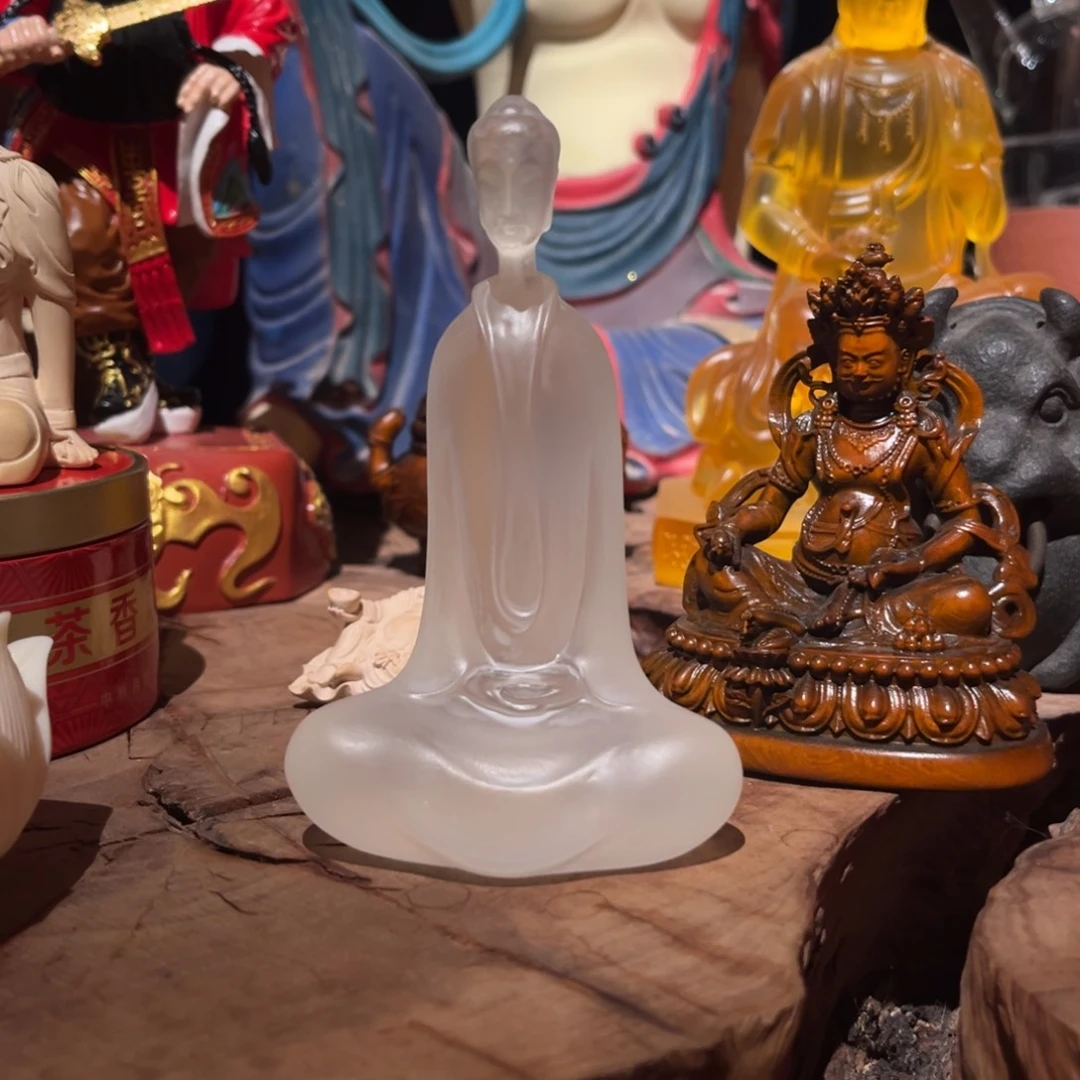 有机玻璃水琉璃北魏佛坐禅