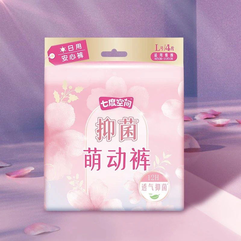 七度空间萌动裤L码 4片装