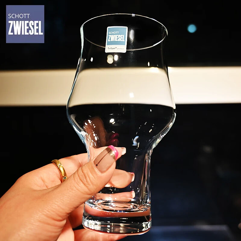 肖特圣维莎德国进口SCHOTT肖特水晶玻璃啤酒杯黑啤杯大麦IPA精酿