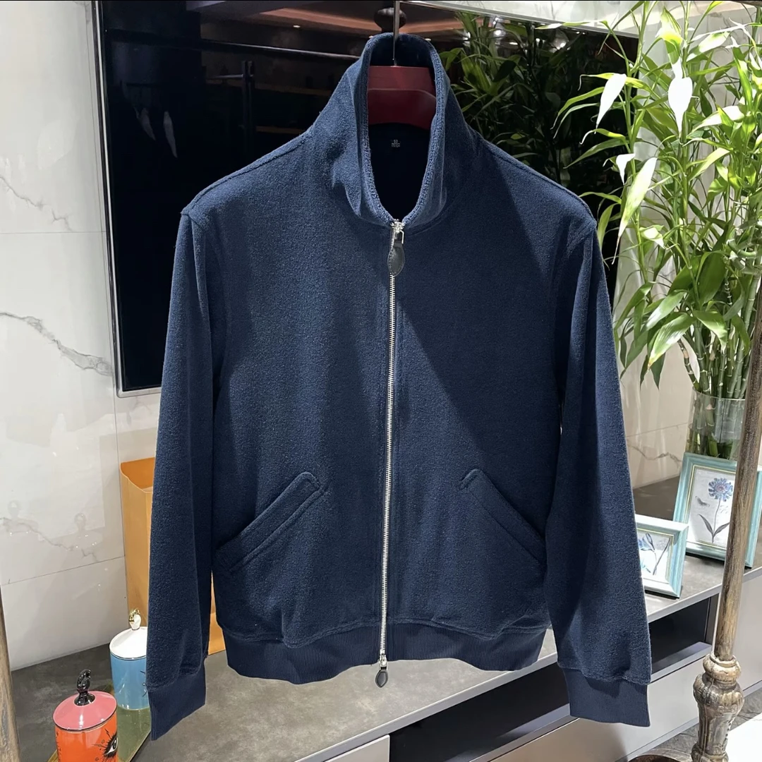 【孟璐高端·轻奢男装】KN｜MENGLU2025｜高端欧货立领外套