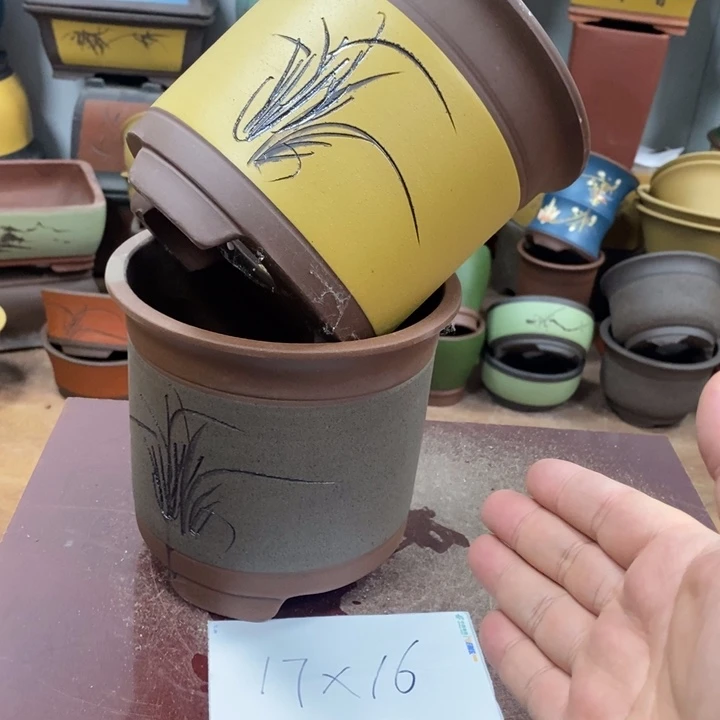 紫砂花盆破损包赔
