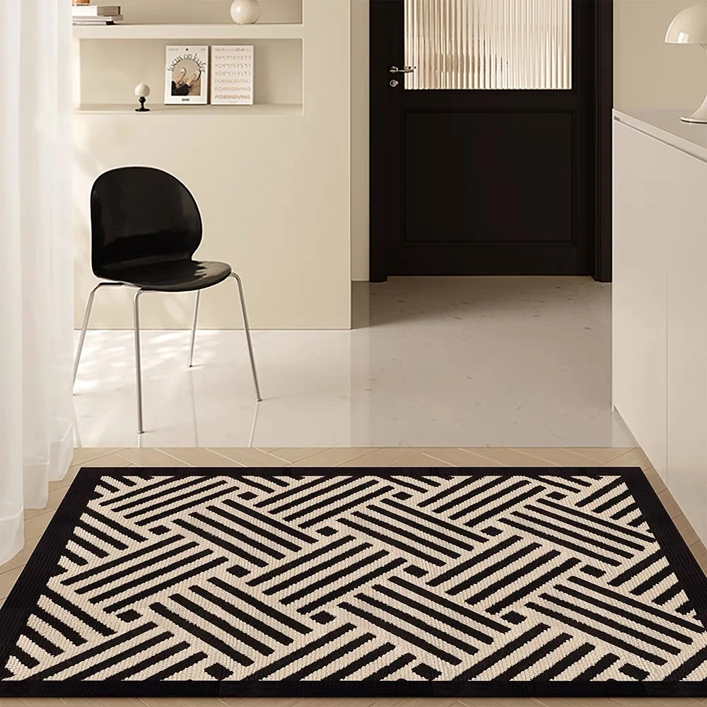 条纹入户门韩式简约蹭灰蹭泥升级TPR防滑免洗卧室入户门垫地垫