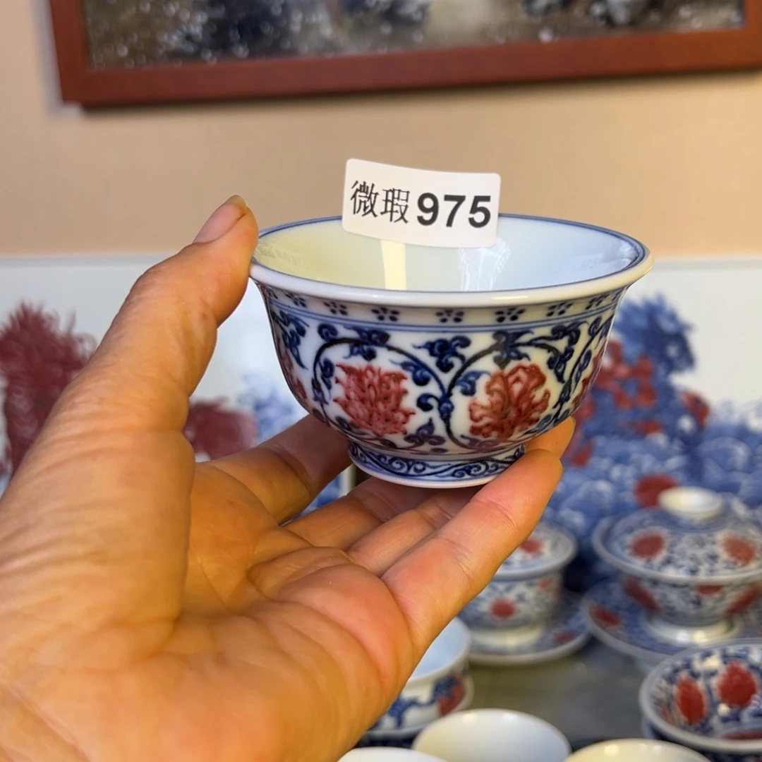 ****.现代瓷青花釉里红工艺