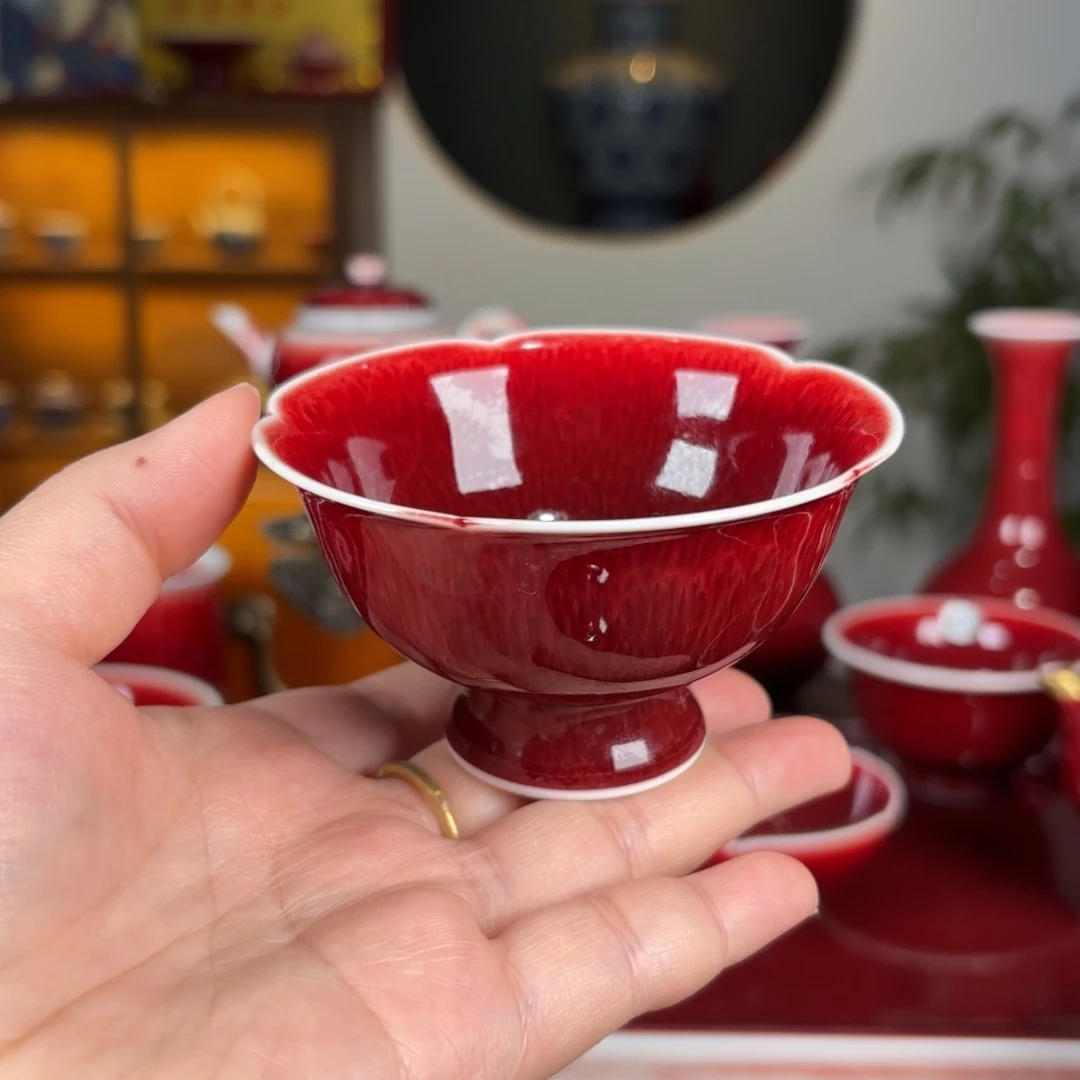 杯子景德镇高温原矿釉