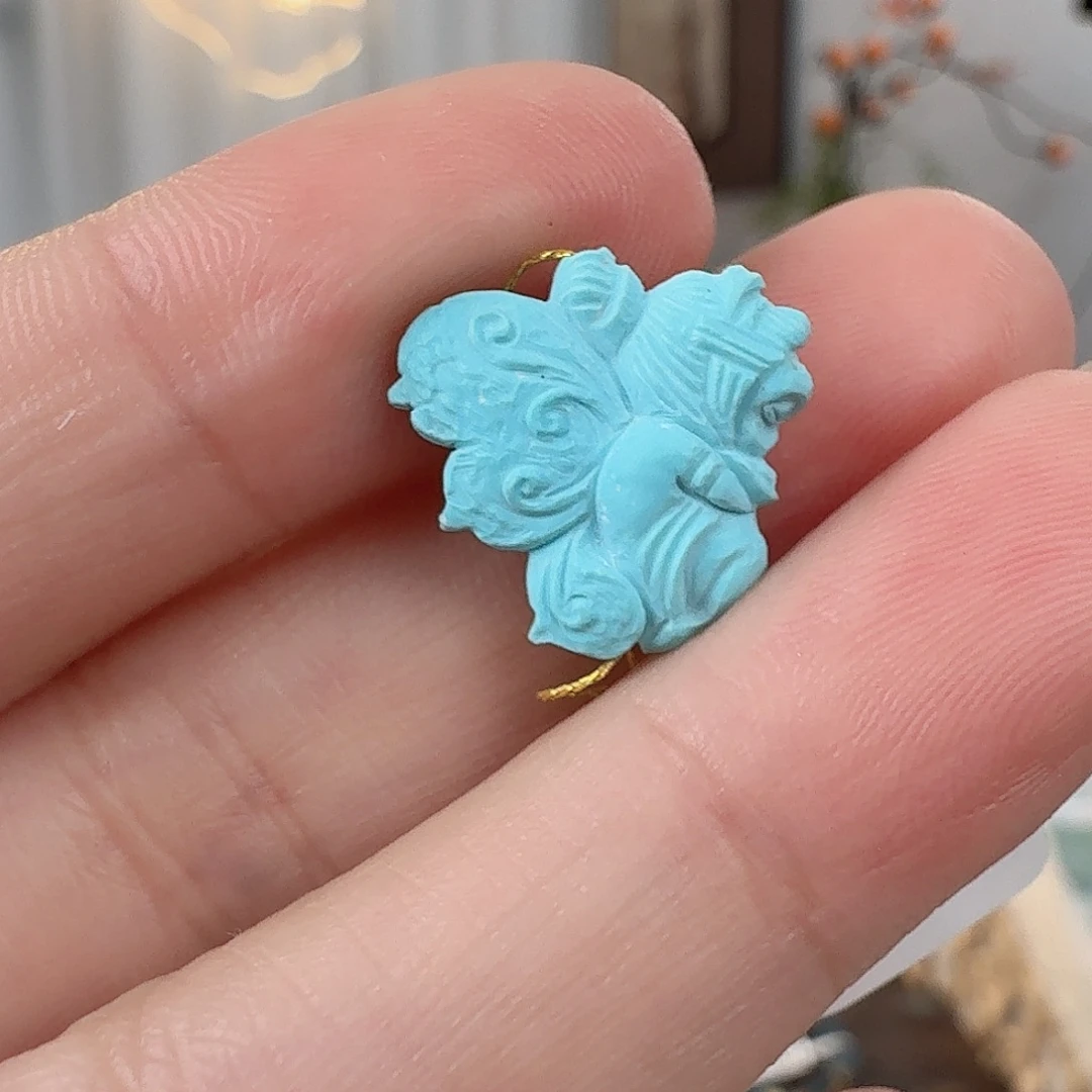 绿松石未镶嵌珠宝奇石