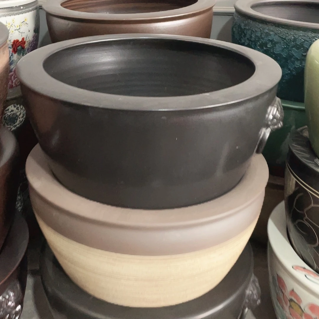 缸黑色狮子头图片款62✖️42