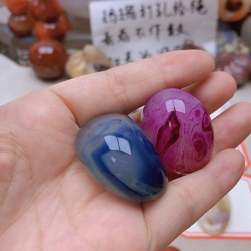 【闪购商品】未镶嵌玛瑙/玉髓珠宝半成品力*