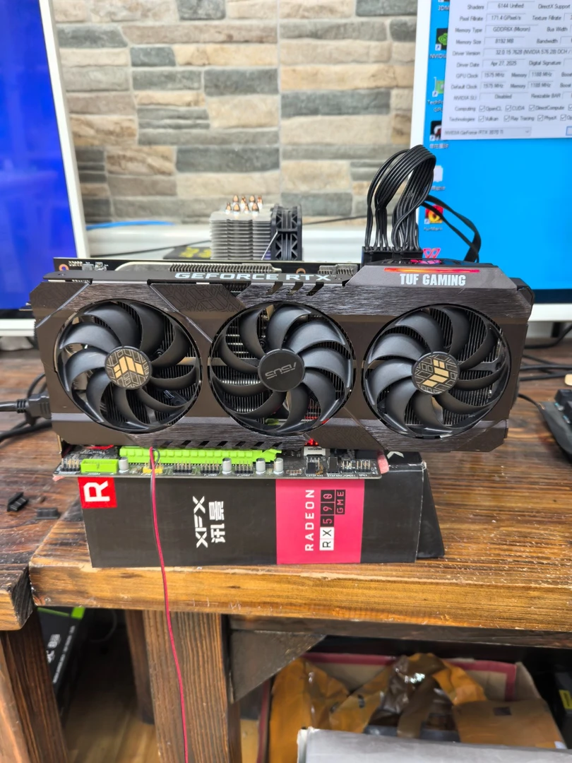 9新 ASUS/华硕 3070-8G-华硕tuf-23上机的卡-22年8月生产成色不错