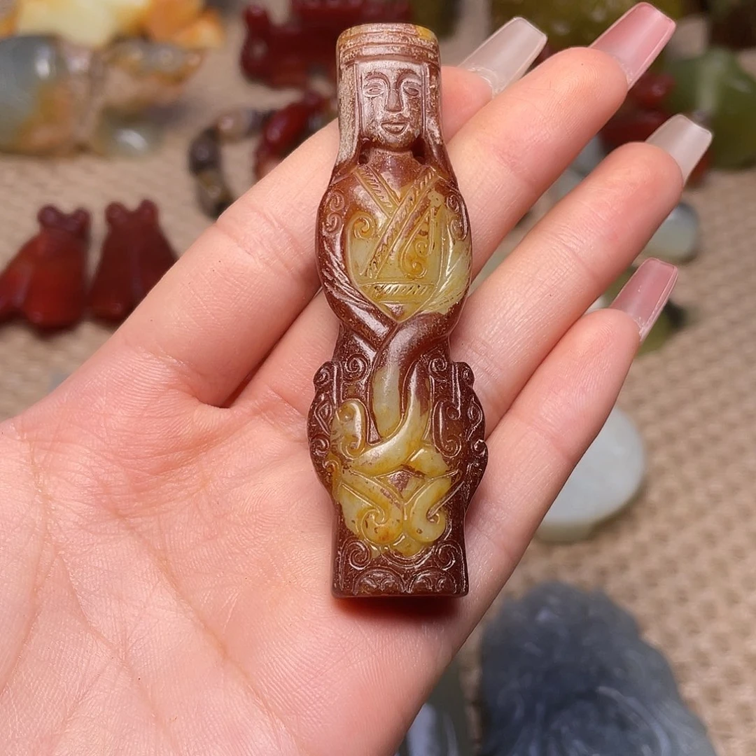 蛇纹石玉未镶嵌如图