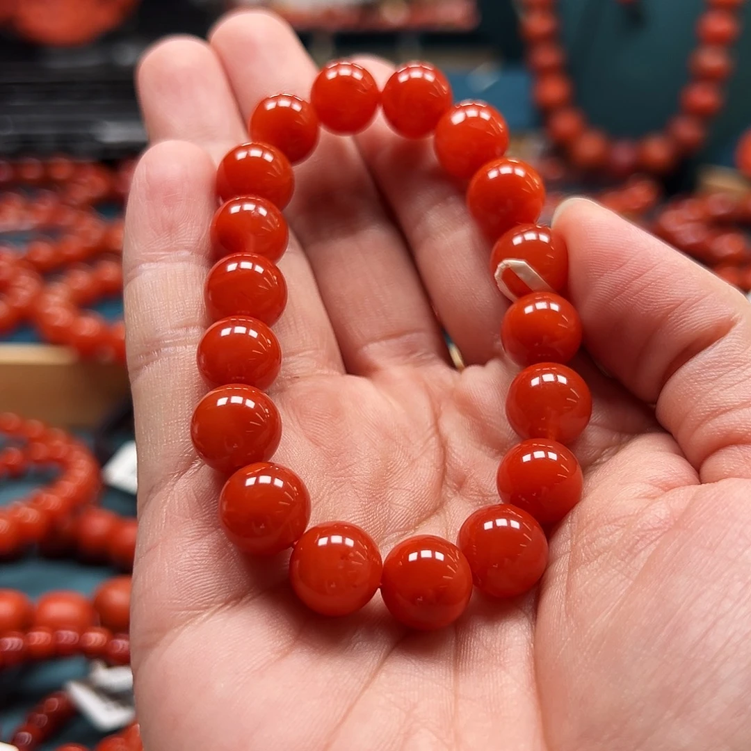 未镶嵌手串南红玛瑙