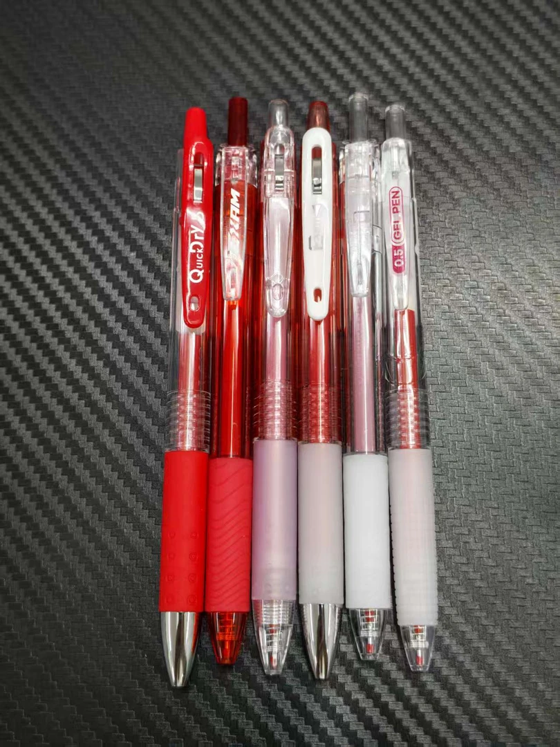 【发6支笔-红色知心】【k01+k38+k08+k51+k511+k081】