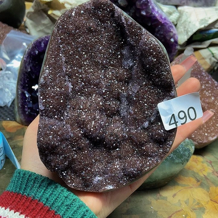 紫晶大型摆件（非配饰）未镶嵌