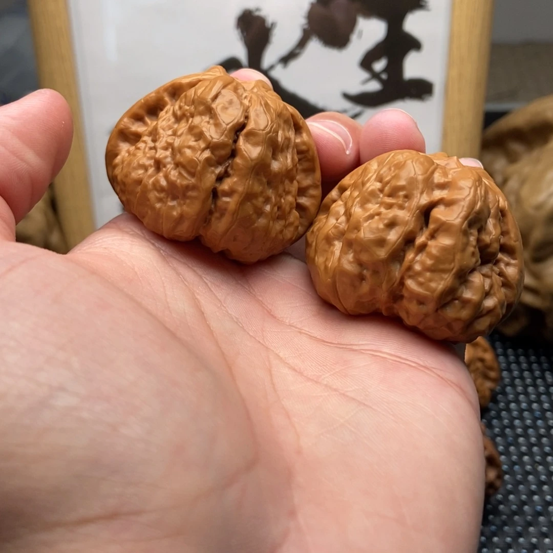 把件文玩核桃45蛤蟆头