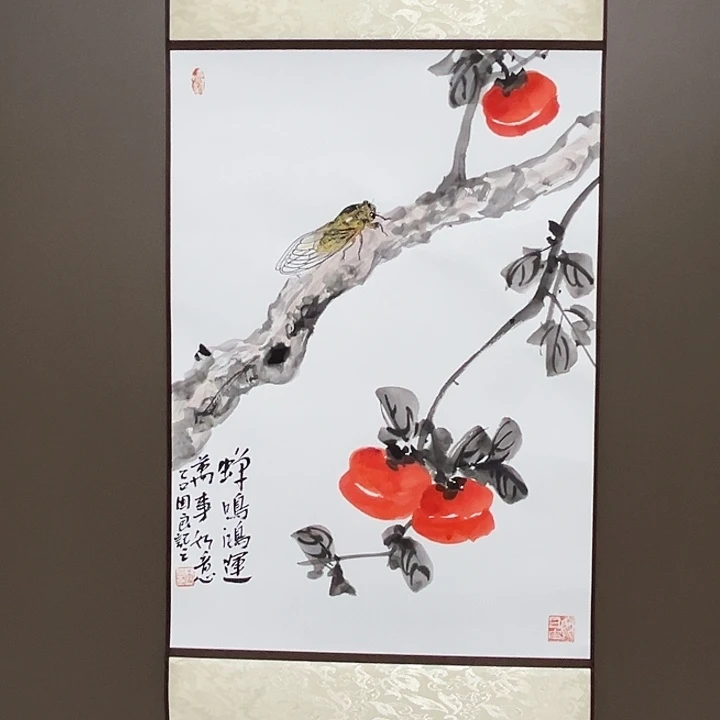 国画唐国良 手绘原创