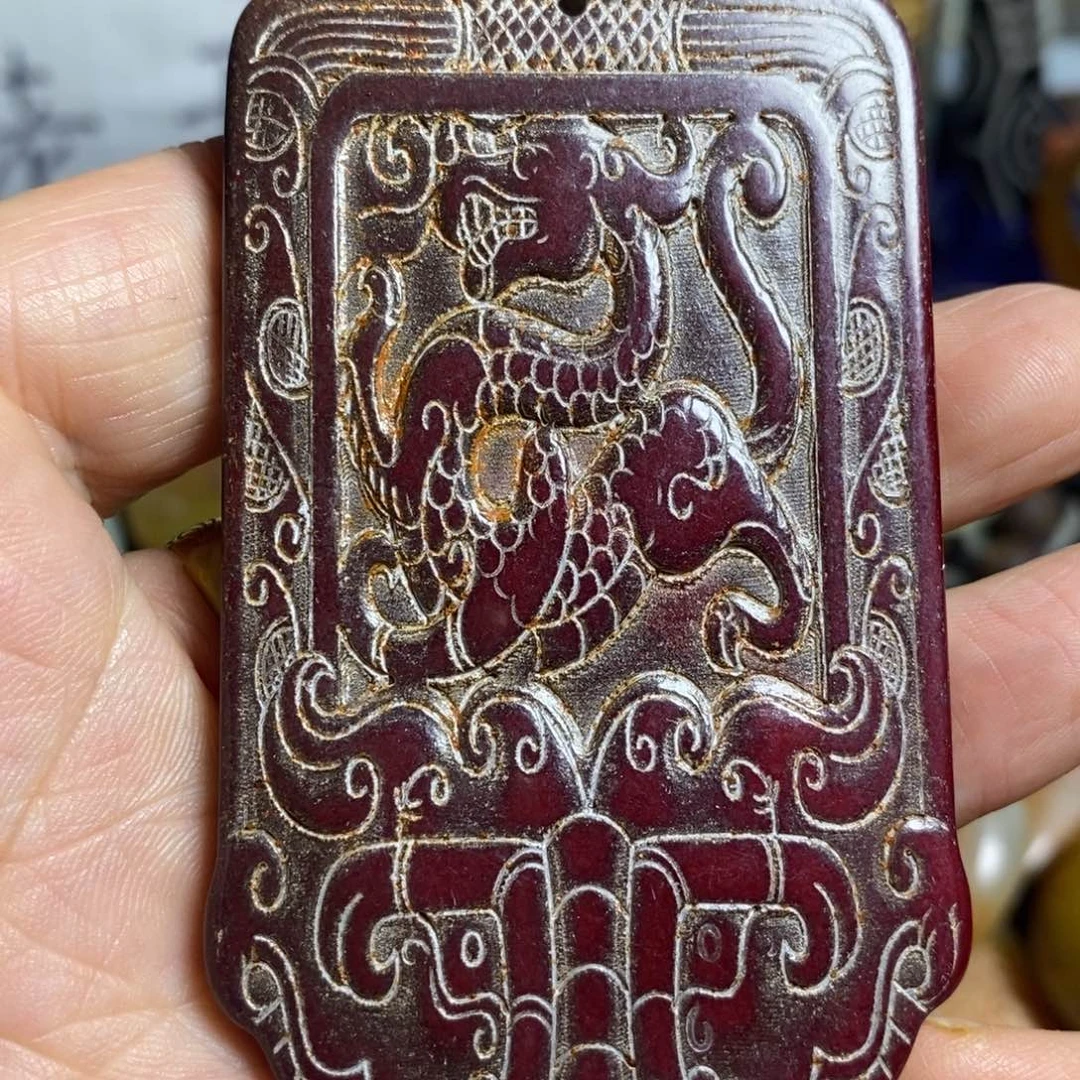 滴血莲花菩提吊坠