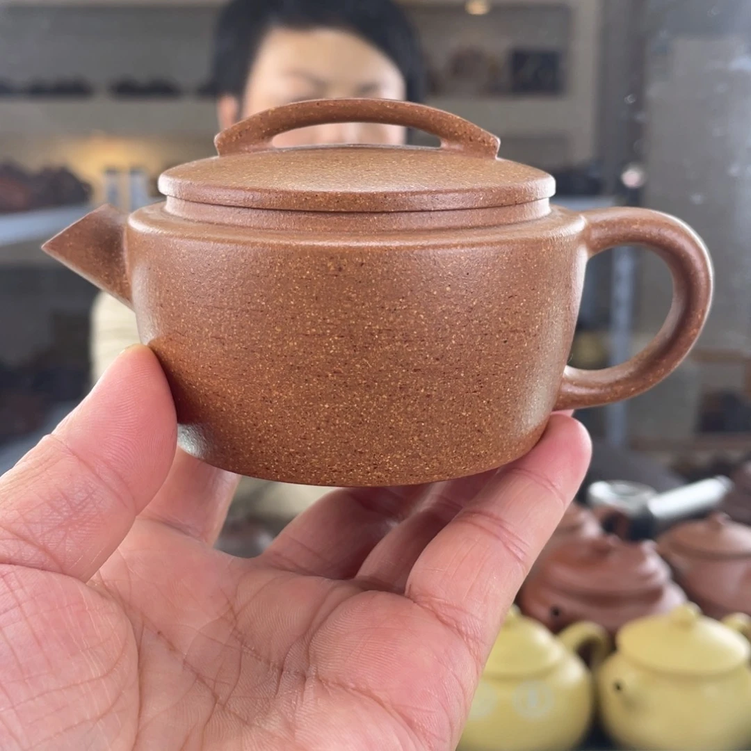 紫砂茶壶陶都路黄降坡一片瓦150cc