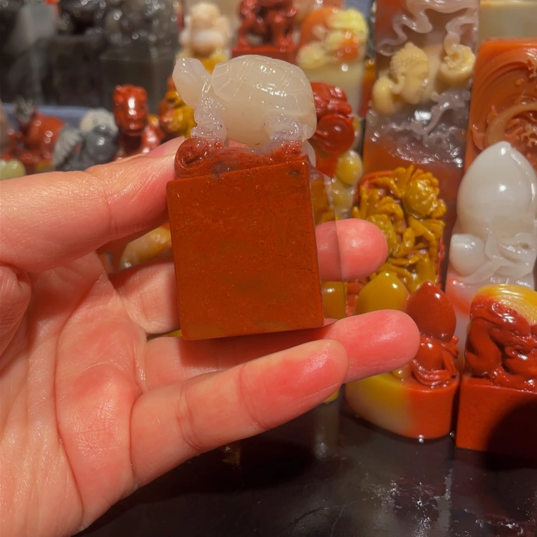 寿山石印石精美寿山