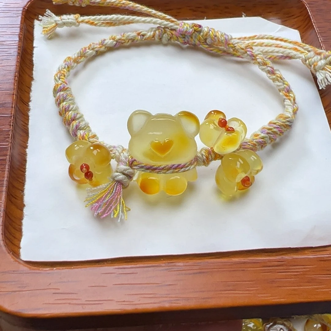 琥珀吊坠(不含链)未镶嵌