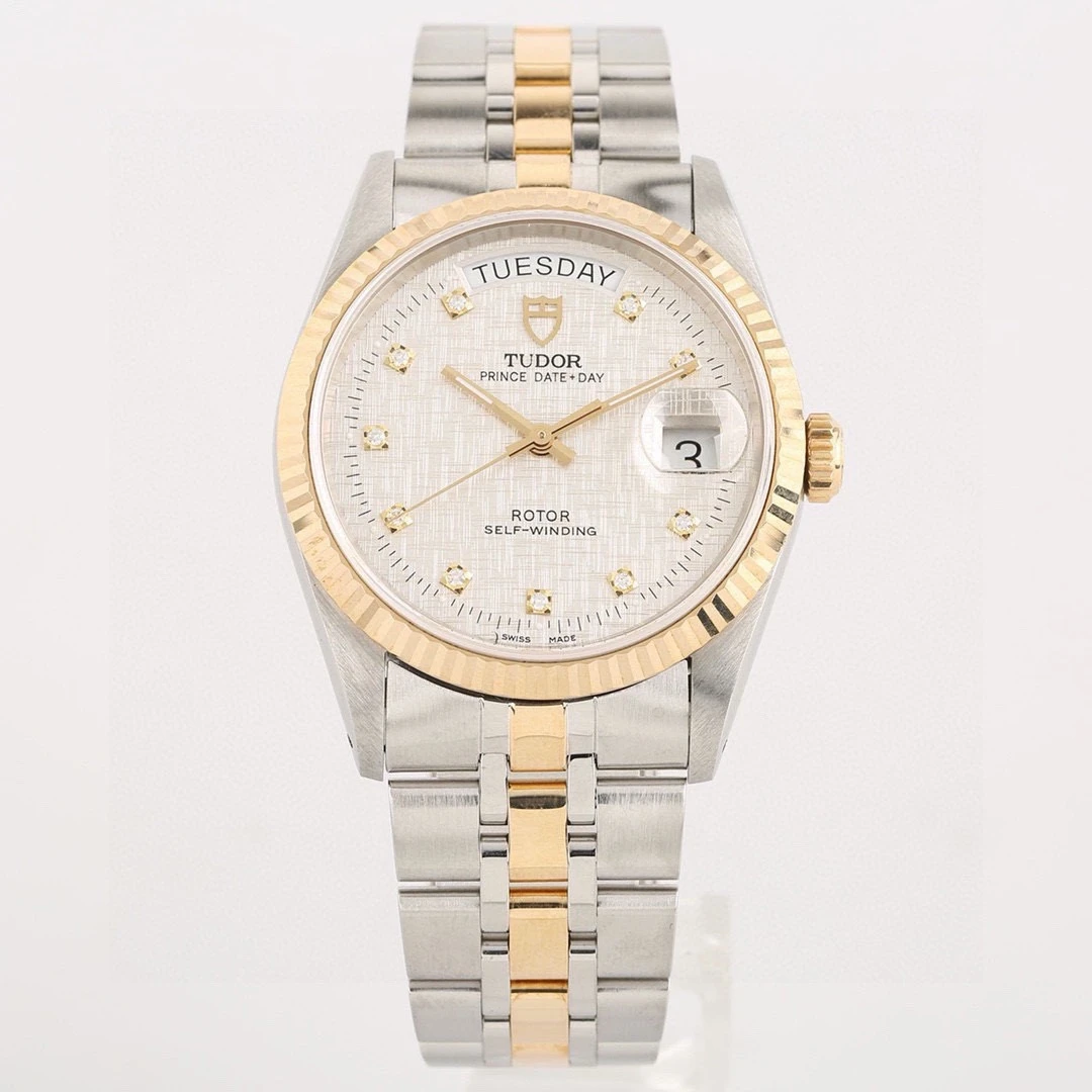 99新 TUDOR/帝舵 帝舵/间金钻刻/36mm/m76213