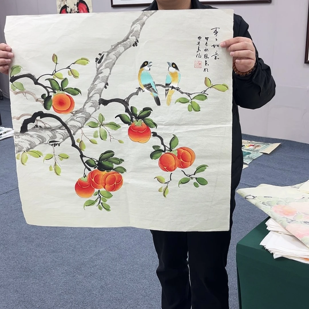 国画宣纸国画作品纯手绘