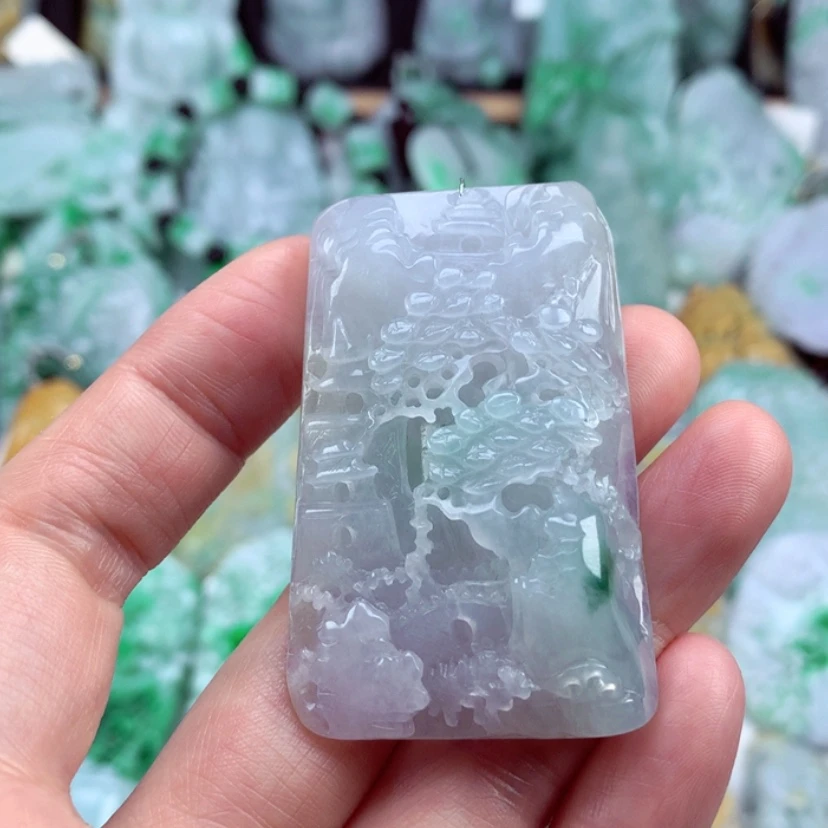 【闪购商品】翡翠吊坠(不含链)未镶嵌