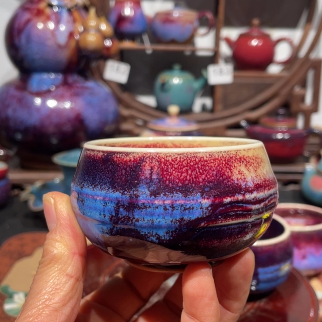 中国神后钧瓷茶器