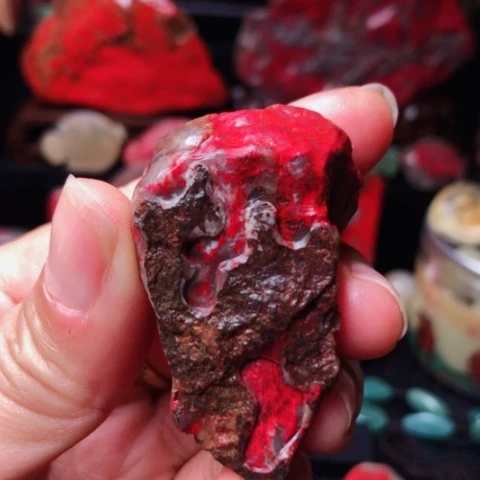 昌化鸡血石昌化鸡血石原石