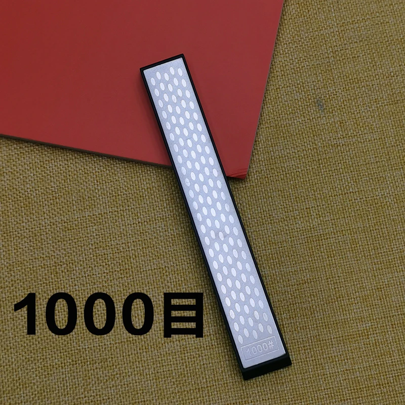 快速锋利精磨刀器蜂窝图案手工开刃定角耐用磨刀条金刚石磨刀器