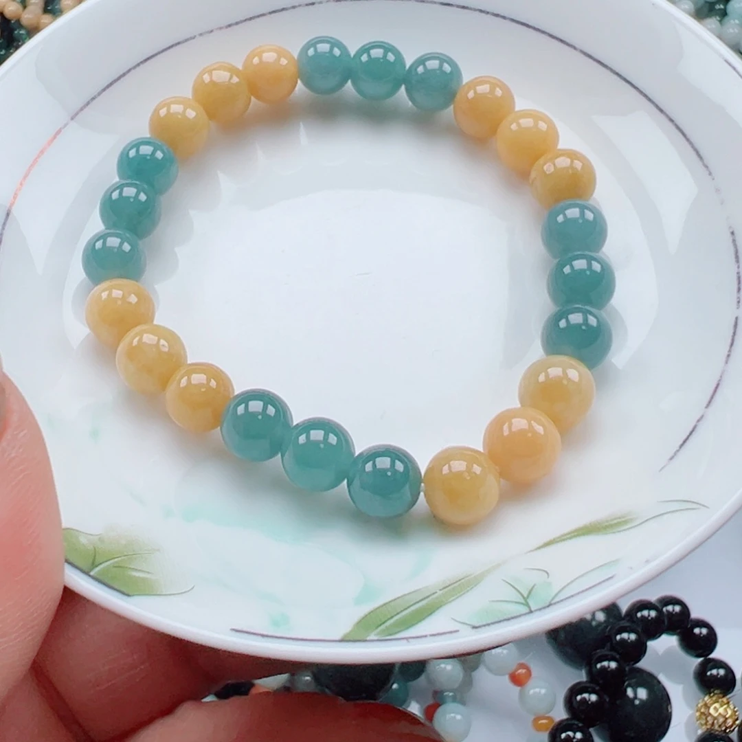 未镶嵌手链翡翠翡翠