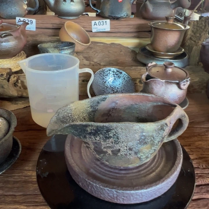 陶涵***9建水杨坤柴烧公道杯