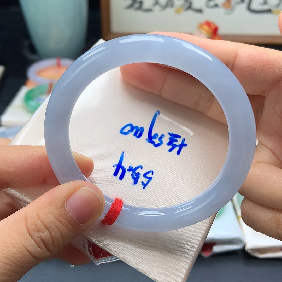 翡翠未镶嵌手镯16号