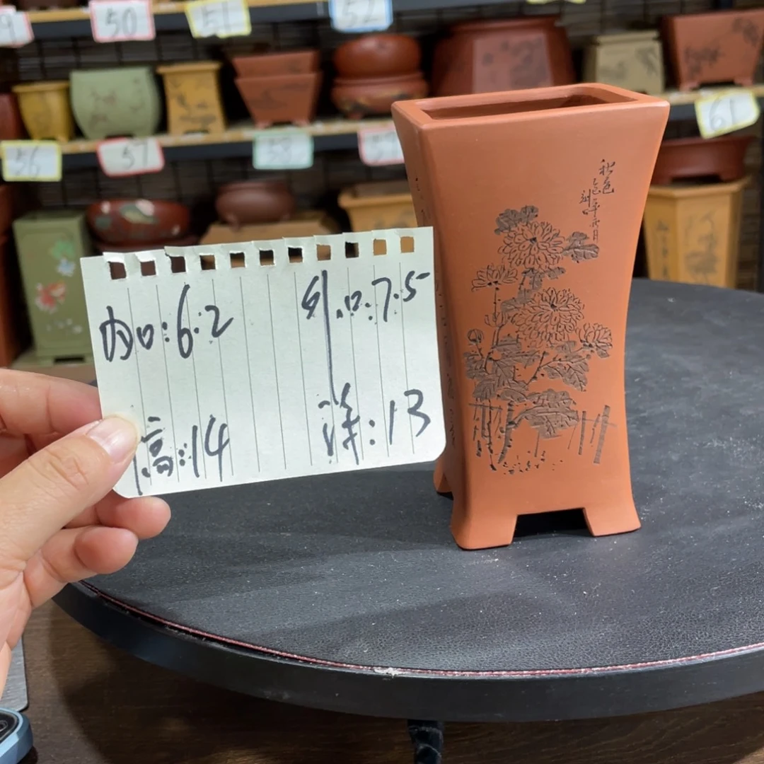 花盆紫砂紫砂花盆在这里