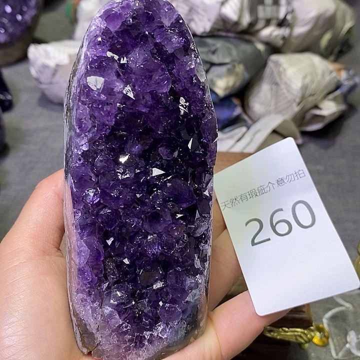 未镶嵌珠宝半成品紫晶
