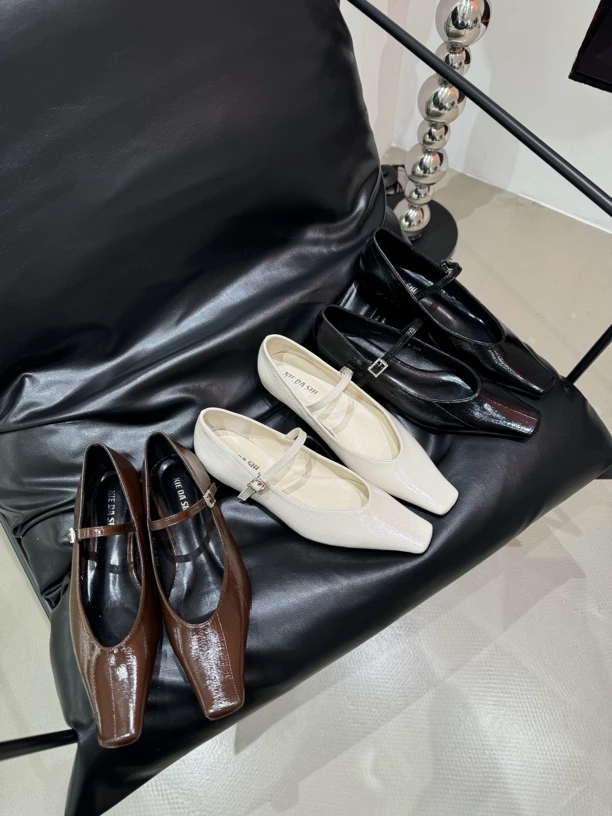 303-6主推时尚百搭气质爆款小众韩版春季新款女鞋单鞋