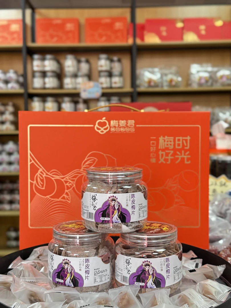 潮汕特产陈皮味梅片休闲解馋小零食