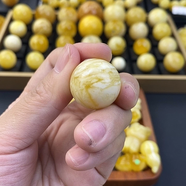 未镶嵌琥珀裸石蜜蜡吊坠c1-22