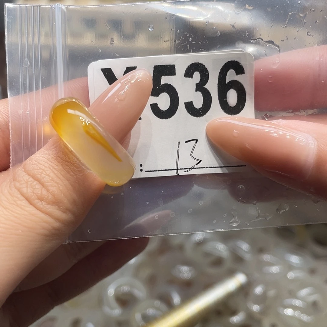 玛瑙/玉髓未镶嵌戒指536