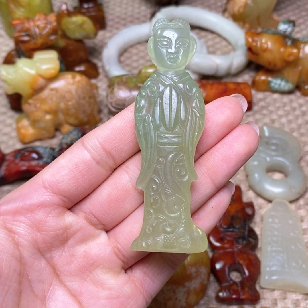 白玉菩提吊坠白玉菩提白玉菩提摆件